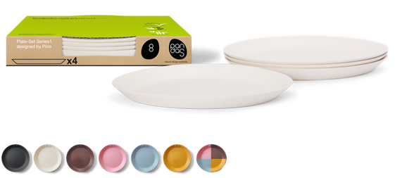 Set plitvih krožnikov